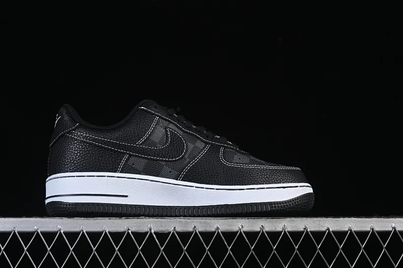 All categories Nk Air Force 1 Air Force series Nk Air Force 1 Low Air Force low-top Nike Air Force 1'07 Low LV joint checkered black pebbles Air Force 1 low-top casual sneakers CZ3986-001